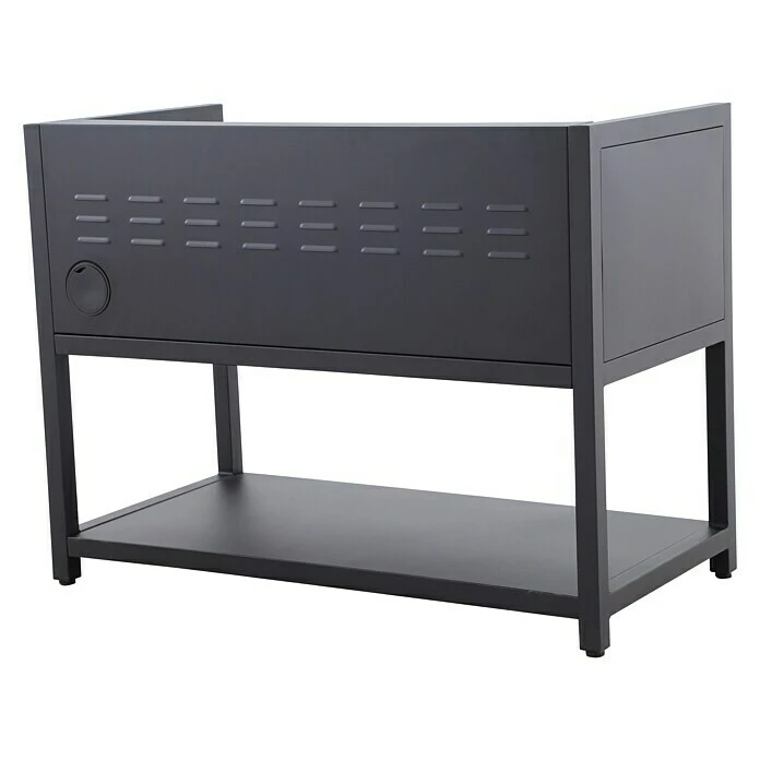 Sunfun Melina Grillküchen-Modul Grillunterschrank Schwarz, L X B X H: 60 X 119 X 90 Cm 3 Sunfun Melina Grillküchen-Modul Grillunterschrank Schwarz, L X B X H: 60 X 119 X 90 Cm – Bild 3