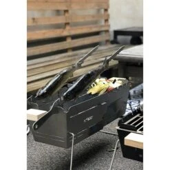 Knister Grillspieß Grillschwert 65 X 4,5 Cm, Edelstahl, 2 Stk. -Küchengrill 12 1059