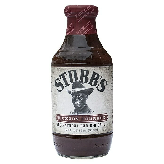 Stubb's Barbecuesauce Hickory Bourbon 450 Ml 1 Stubb's Barbecuesauce Hickory Bourbon 450 Ml