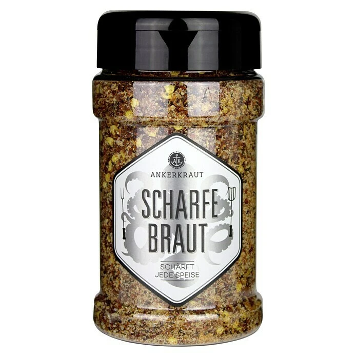 Ankerkraut Fleisch-Gewürzzubereitung Scharfe Braut 165 G 1 Ankerkraut Fleisch-Gewürzzubereitung Scharfe Braut 165 G