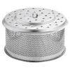 LotusGrill Edelstahlkohlebehälter XL Geeignet Für: LotusGrill XL