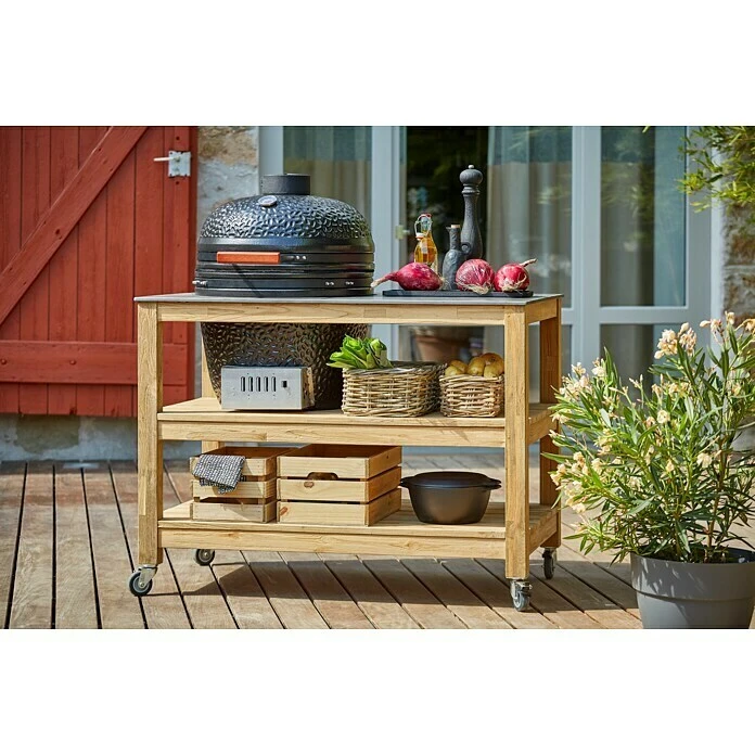 Sunfun Zoe Grillküchen-Modul Kamado Natur, L X B X H: 63 X 120 X 94 Cm 3 Sunfun Zoe Grillküchen-Modul Kamado Natur, L X B X H: 63 X 120 X 94 Cm – Bild 3