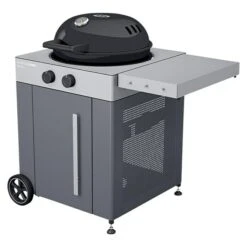 Outdoorchef Gasgrill Arosa 570 G Grey Steel Grau, Anzahl Brenner: 2, Hauptgrillfläche: Ø 54 Cm, 9,5 KW