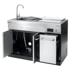 Char-Broil Grillküchen-Modul Ultimate Entertainment Silber, L X B X H: 63,5 X 127 X 123,5 Cm, Edelstahl -Küchengrill 12 134