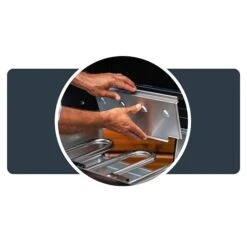 Campingaz Gasgrill 4 Series Premium Anzahl Brenner: 4, Hauptgrillfläche: 72 X 46 Cm, 13,6 KW -Küchengrill 12 1372