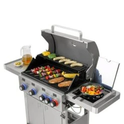 Tepro Gasgrill Wellington Anzahl Brenner: 4, Hauptgrillfläche: 66 X 38 Cm, 14,2 KW -Küchengrill 12 1391