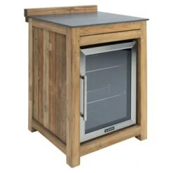 Sunfun Zoe Grillküchen-Modul Multifunktionsregal Natur, L X B X H: 63 X 67,5 X 94 Cm -Küchengrill 12 140