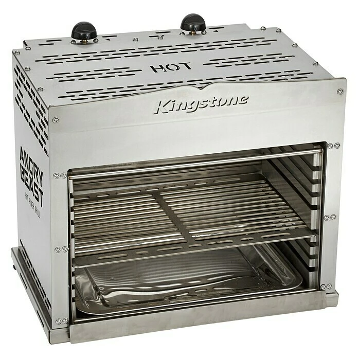 Kingstone Gasgrill Angry Beast Anzahl Brenner: 2, Hauptgrillfläche: 39 X 25 Cm 1 Kingstone Gasgrill Angry Beast Anzahl Brenner: 2, Hauptgrillfläche: 39 X 25 Cm