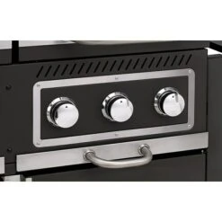 Tepro Hybrid-Grill Toronto Kombi Befeuerungsart: Gas & Holzkohle, Anzahl Brenner: 3, Hauptgrillfläche: 41,3 X 41,3 Cm & 38,5 X 41,3cm, 8,7 KW -Küchengrill 12 1446