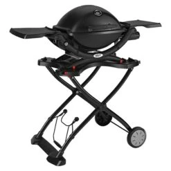 Weber Gasgrill Q 1200 Mobil Anzahl Brenner: 1, Hauptgrillfläche: 43 X 32 Cm, Schwarz