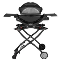Weber Gasgrill Q 1200 Mobil Anzahl Brenner: 1, Hauptgrillfläche: 43 X 32 Cm, Schwarz -Küchengrill 12 1473