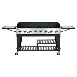 Tepro Gasgrill Montgomery Anzahl Brenner: 8, 136 X 48 Cm, Schwarz
