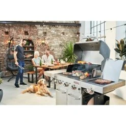 Char-Broil Gasgrill Professional Pro S3 Anzahl Brenner: 3, Hauptgrillfläche: 61,5 X 44,5 Cm, 7,03 KW -Küchengrill 12 1507