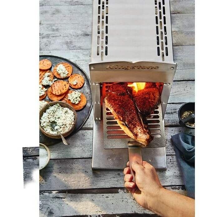 Kingstone Angry Beast Gasgrill II Anzahl Brenner: 1, Hauptgrillfläche: 25 X 17,5 Cm 2 Kingstone Angry Beast Gasgrill II Anzahl Brenner: 1, Hauptgrillfläche: 25 X 17,5 Cm – Bild 2