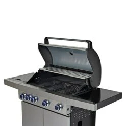 Grillstar Gasgrill Atlanta II 450 Anzahl Brenner: 4, Hauptgrillfläche: 73 X 41,5 Cm, 17 KW -Küchengrill 12 1529