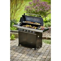 Grillstar Gasgrill Atlanta II 650 Anzahl Brenner: 6, Hauptgrillfläche: 90,5 X 41,5 Cm, 24 KW -Küchengrill 12 1544