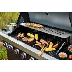 Grillstar Gasgrill Atlanta II 650 Anzahl Brenner: 6, Hauptgrillfläche: 90,5 X 41,5 Cm, 24 KW -Küchengrill 12 1546