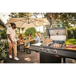 Char-Broil Gasgrill Performance Core B3 Anzahl Brenner: 3, Hauptgrillfläche: 54,3 X 43,5 Cm, 7,91 KW, Mit Rollwagen -Küchengrill 12 1551