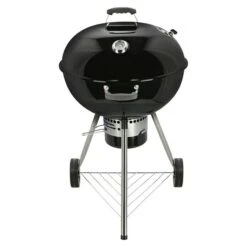 Kingstone Kugelgrill Bullet 66 Schwarz, Hauptgrillfläche: Ø 66 Cm -Küchengrill 12 180