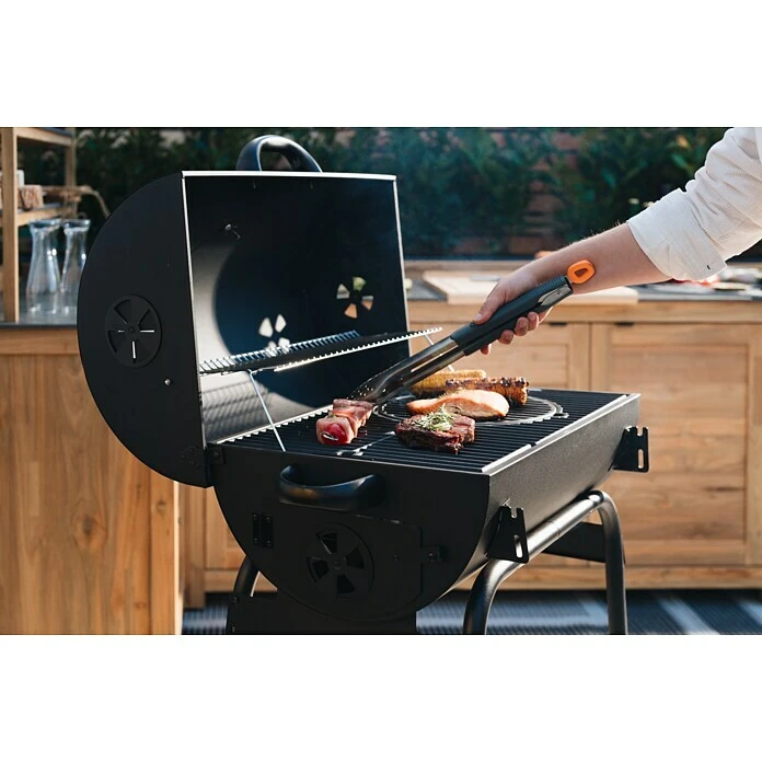 Kingstone Grillbesteck 2 -tlg., Edelstahl, Farbe: Grau/Silber 2 Kingstone Grillbesteck 2 -tlg., Edelstahl, Farbe: Grau/Silber – Bild 2