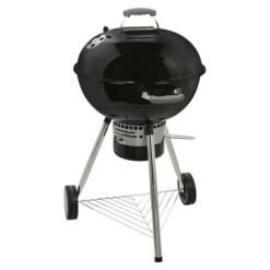 Kingstone Kugelgrill Bullet 57 Schwarz, Hauptgrillfläche: Ø 57 Cm