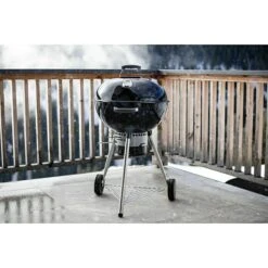 Kingstone Kugelgrill Bullet 57 Schwarz, Hauptgrillfläche: Ø 57 Cm -Küchengrill 12 194