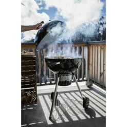 Kingstone Kugelgrill Bullet 57 Schwarz, Hauptgrillfläche: Ø 57 Cm -Küchengrill 12 196