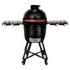Kingstone Holzkohlegrill Kamado 38 Schwarz, Hauptgrillfläche: Ø 38,3 Cm