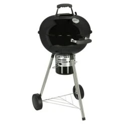 Kingstone Kugelgrill Bullet 47 Schwarz, Hauptgrillfläche: Ø 47 Cm
