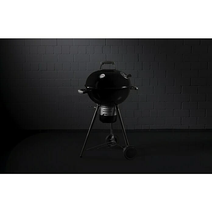 Kingstone Kugelgrill Bullet 47 Schwarz, Hauptgrillfläche: Ø 47 Cm 2 Kingstone Kugelgrill Bullet 47 Schwarz, Hauptgrillfläche: Ø 47 Cm – Bild 2