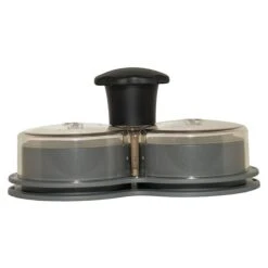 Kingstone Hamburgerpresse Kunststoff, L X B: 8,1 X 16,1 Cm