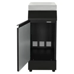 Kingstone Grillküchen-Modul The Quad Small Schwarz, L X B X H: 55,3 X 36,7 X 91,3 Cm -Küchengrill 12 27