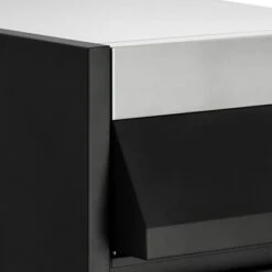 Kingstone Grillküchen-Modul The Quad Small Schwarz, L X B X H: 55,3 X 36,7 X 91,3 Cm -Küchengrill 12 28