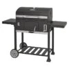Kingstone KMS Smoker Black Angus XXL Mit Rollwagen, Hauptgrillfläche: 70 X 43,5 Cm