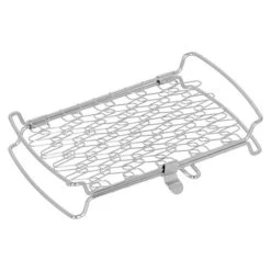 Kingstone Fisch- & Gemüsehalter 28 X 16 Cm, Edelstahl -Küchengrill 12 347
