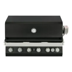 Kingstone Gasgrillküche The Quad Six 605 Anzahl Brenner: 6, Hauptgrillfläche: 89,2 X 45 Cm, 21 KW, Material Rost: Gusseisen