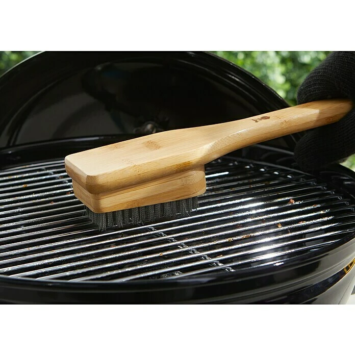 Weber Grillbürste Länge: 30 Cm, Bambus 3 Weber Grillbürste Länge: 30 Cm, Bambus – Bild 3