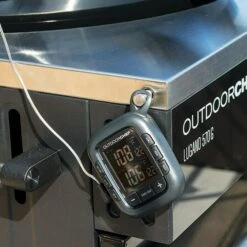 Outdoorchef Grill-Thermometer Gourmet Check Schwarz, Batteriebetrieben -Küchengrill 12 394