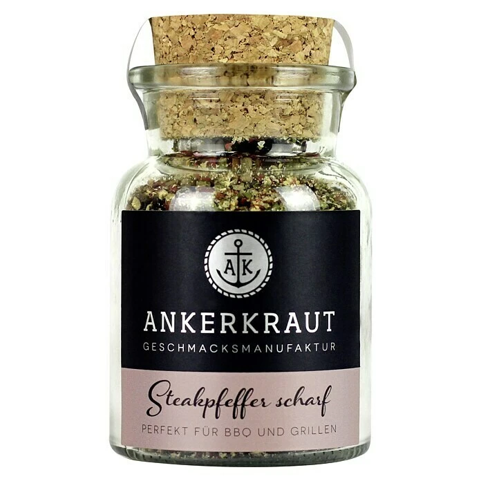Ankerkraut Steak-Gewürzzubereitung Steakpfeffer Scharf 70 G 1 Ankerkraut Steak-Gewürzzubereitung Steakpfeffer Scharf 70 G
