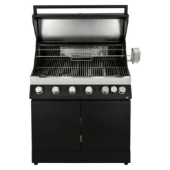 Kingstone Gasgrillküche The Quad Six Anzahl Brenner: 6, Hauptgrillfläche: 89,2 X 45 Cm, 21 KW, Material Rost: Edelstahl -Küchengrill 12 52