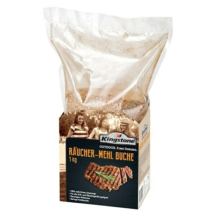 Kingstone Räuchermehl Buche 1.000 G 1 Kingstone Räuchermehl Buche 1.000 G