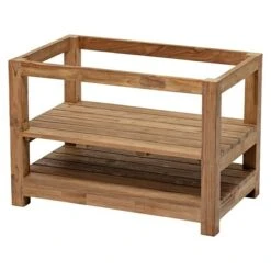 Sunfun Zoe Grillküchen-Modul Grill-Unterschrank L X B X H: 57,5 X 93 X 66 Cm, Holz