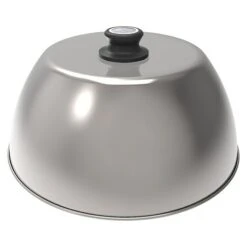 LotusGrill Grillhaube L Edelstahl, Passend Für: LotusGrill Raucharmer Holzkohlegrill Classic