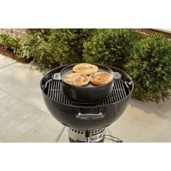 Weber Dutch Oven 2in1 Gusseisen, Fassungsvermögen: 6,8 L -Küchengrill 12 655
