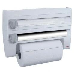 Metaltex Küchenrollenhalterung Roll 'n' Roll Geeignet Für: Küchenrollen, Weiß