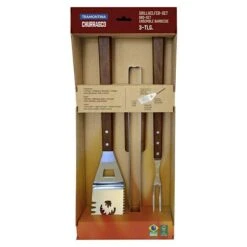 Tramontina Churrasco Grillbesteck 3 -tlg., Edelstahl