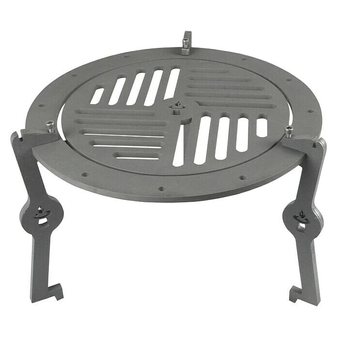Remundi Grillrost-Set Ø X H: 35 X 25 Cm, Stahl 1 Remundi Grillrost-Set Ø X H: 35 X 25 Cm, Stahl