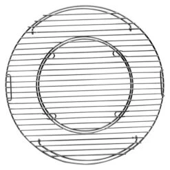 Tepro Grillrost Durchmesser: 57 Cm, Stahl