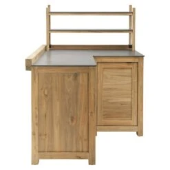 Sunfun Zoe Grillküchen-Modul Aufsatzregal Natur, L X B X H: 25 X 112 X 61 Cm -Küchengrill 12 88