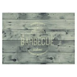 Bodenschutzmatte L X B: 120 X 75 Cm, BBQ Holz